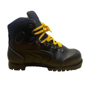 Asolo Men’s Black Leather Lace-Up AWS 840 NNN BC System Ski Boots Size 9